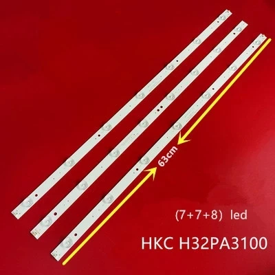

3PCS LED Strip For STV-LC32440WL HKC H32PA3100 H32PB5000 32CE5130 671-315D3-21401 HK315D07M-ZC14A-03 HK315D07P-ZC14A-03