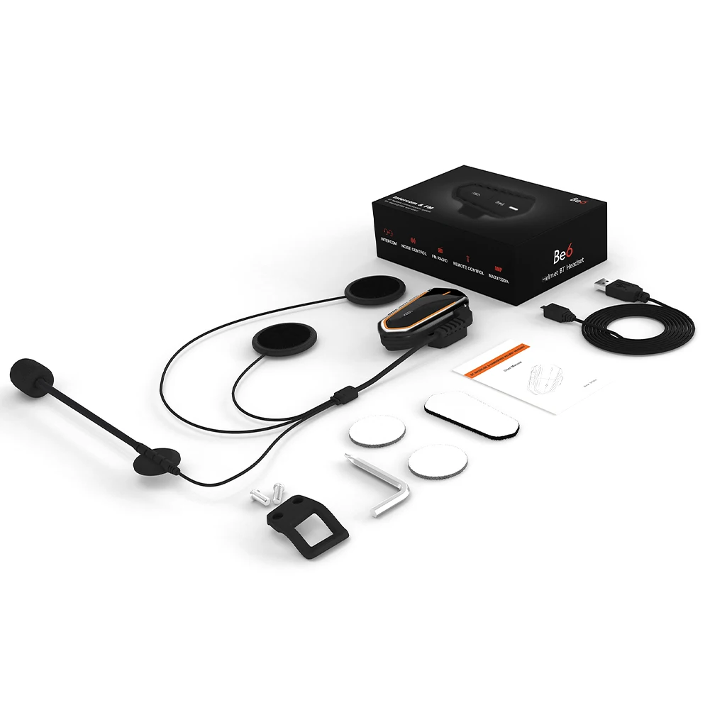 Motorcycle Helmet Intercom BT Headset Up To 1000m Hands-free Call Interphone Waterproof Wireless Helmet Earphone Walkie Talkie
Motorcycle Helmet Intercom BT Headset Up To 1000m Hands-free Call Interphone Waterproof Wireless Helmet Earphone Walkie Talkie