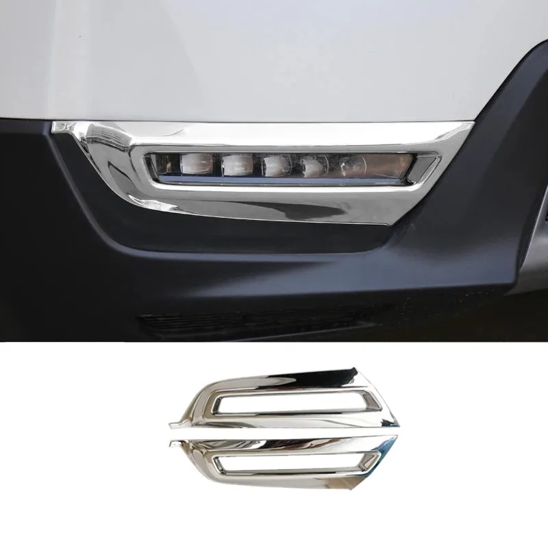 ABS Chrome Front Fog Light lampshade decoration Cover Trim Car Styling For Honda CRV 2017 2018 Accessories 2pcs
ABS Chrome Front Fog Light lampshade decoration Cover Trim Car Styling For Honda CRV 2017 2018 Accessories 2pcs