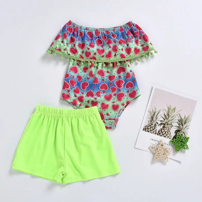 2020 Baby New Fashion Toddler Baby Girls Sunsuit Clothes Floral Ruffle Tops Pants 2Pcs Outfits Set 
2020 Baby New Fashion Toddler Baby Girls Sunsuit Clothes Floral Ruffle Tops Pants 2Pcs Outfits Set