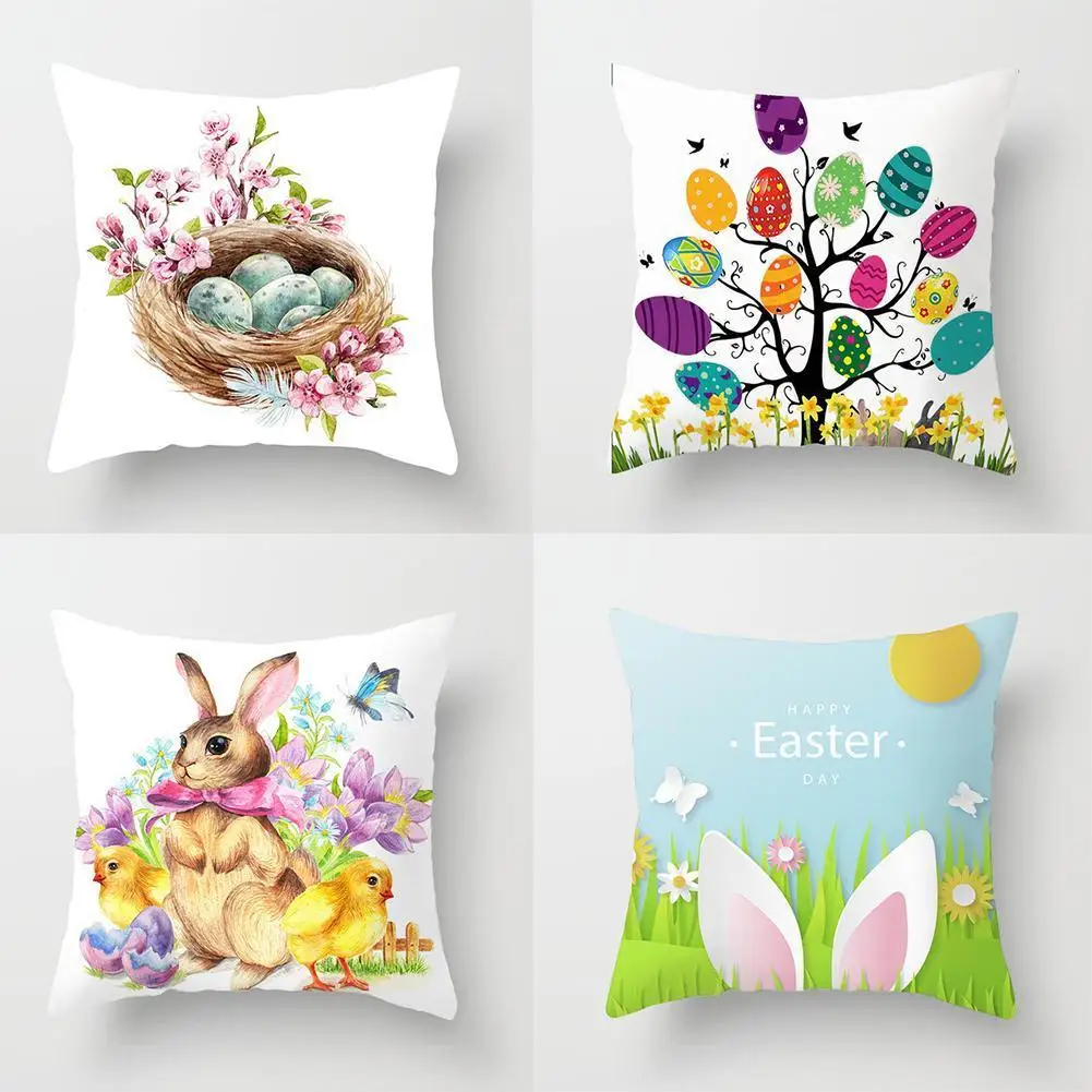 Happy Easter Pillowcase Decorations For Home Sofa Rabbit Cushion Car Cover Eggs Decoration Accessory Home Home Family For S F9B1
Happy Easter Pillowcase Decorations For Home Sofa Rabbit Cushion Car Cover Eggs Decoration Accessory Home Home Family For S F9B1