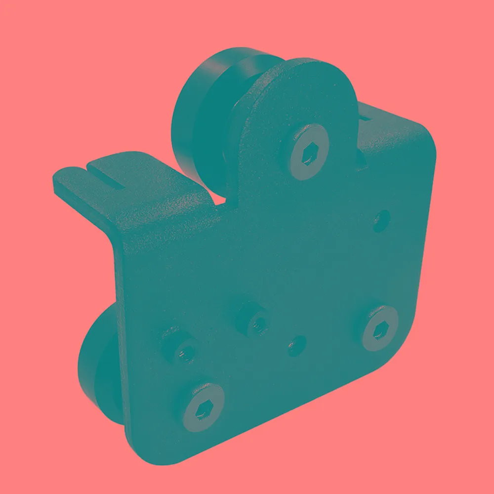 Newest High Quality Pulley 64x47x20mm Extruder Back Support Plate With Bearing Pulley For CR-10 Ender 3 CR-10 / CR-10S / S4 /
Newest High Quality Pulley 64x47x20mm Extruder Back Support Plate With Bearing Pulley For CR-10 Ender 3 CR-10 / CR-10S / S4 /