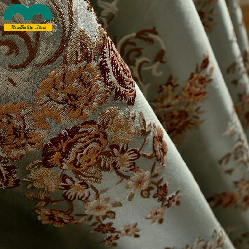 High-Precision Jacquard Luxury European Style Shading Curtains for Living Room Bedroom Blackout
High-Precision Jacquard Luxury European Style Shading Curtains for Living Room Bedroom Blackout