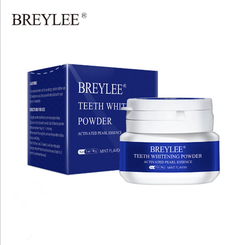 BREYLEE Teeth Whitening Powder Toothpaste Dental Tools White Teeth Cleaning Oral Hygiene Toothbrush Gel Remove Plaque Stains 30g
BREYLEE Teeth Whitening Powder Toothpaste Dental Tools White Teeth Cleaning Oral Hygiene Toothbrush Gel Remove Plaque Stains 30g