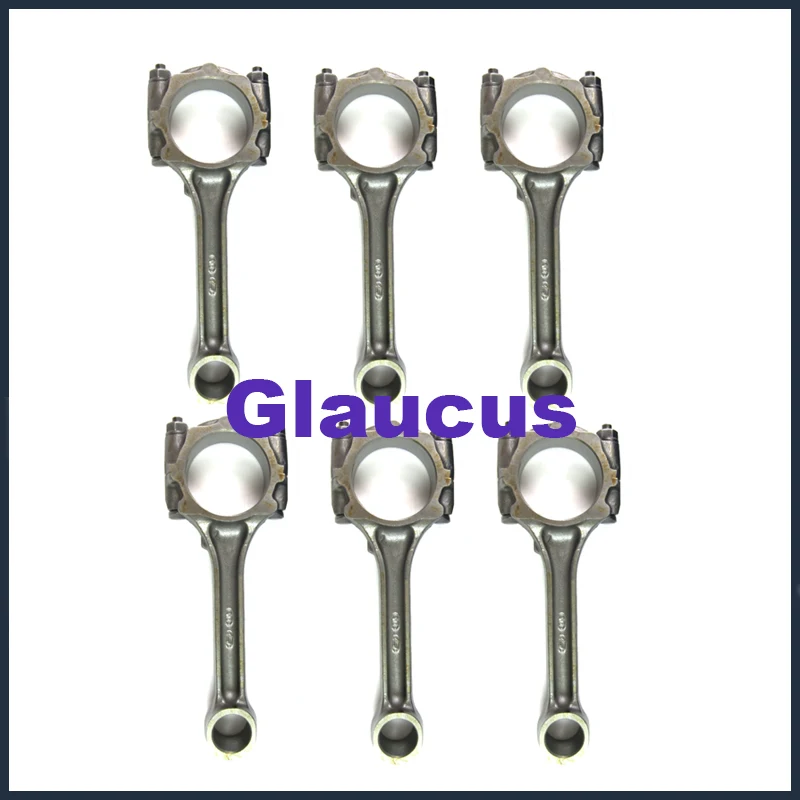 G6AT 6G72 Шатун двигателя для Mitsubishi SHOGUN II MONTERO Hyundai SONATA GALLOPER V6 2972cc 3.0L 90 03 23510 35000|Кривошипный механизм| |