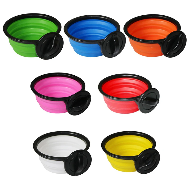 Portable Pet Dog Bowl Collapsible Silicone Cat Food Water Drinking Cage Cup Hanger Outdoor Puppy Food Container Feeder Dish
Portable Pet Dog Bowl Collapsible Silicone Cat Food Water Drinking Cage Cup Hanger Outdoor Puppy Food Container Feeder Dish