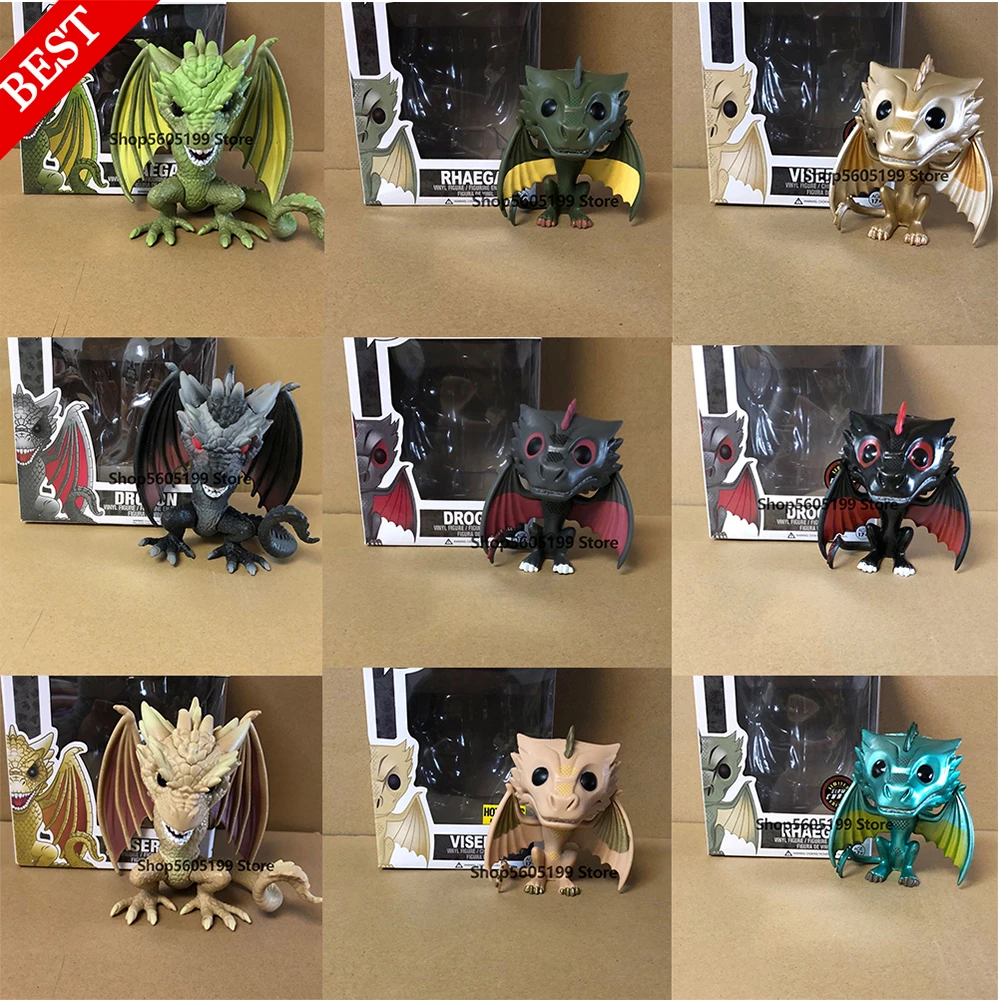 NEW POP RHAEGAL VISERION DROGON with box FigureToys Collection model toy for children
NEW POP RHAEGAL VISERION DROGON with box FigureToys Collection model toy for children