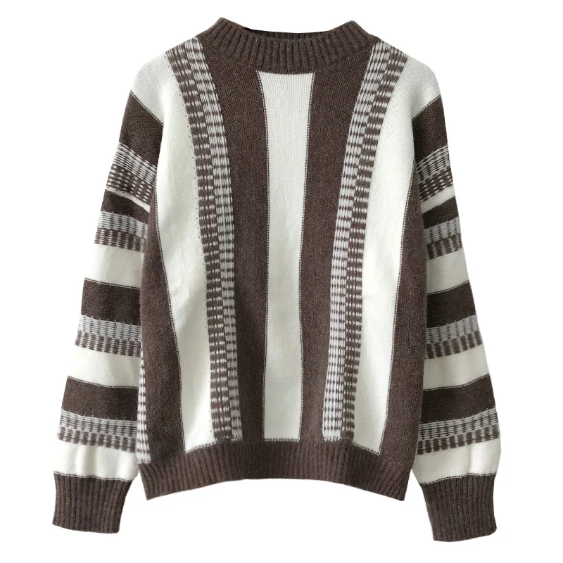 Control film stripe loose qiu dong han edition set of qiu dong female head render knit sweater coat
Control film stripe loose qiu dong han edition set of qiu dong female head render knit sweater coat