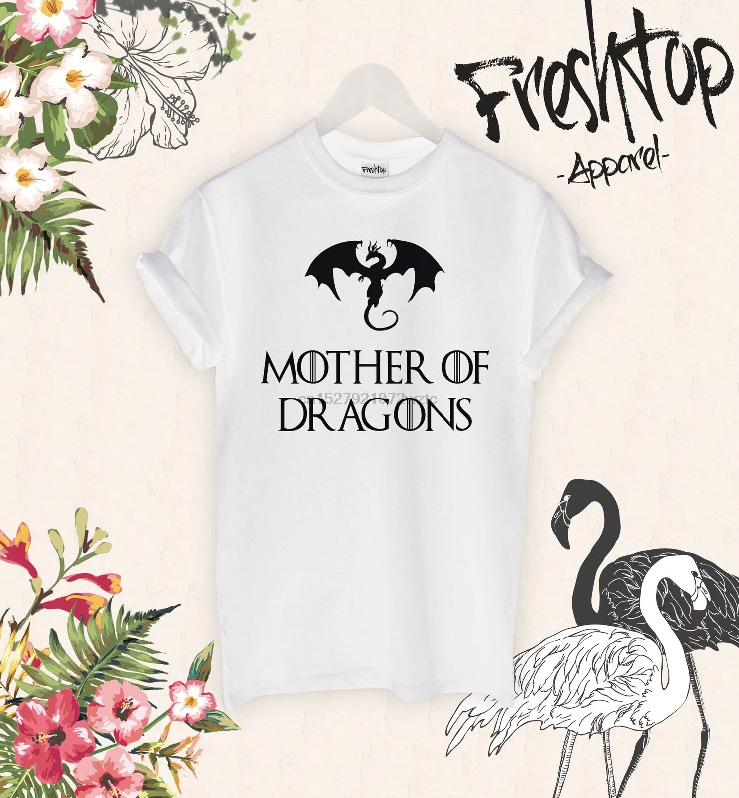 Mother of dragons Футболка Игра престолов кхалиси Джон Сноу ночи часы Старк|Мужские