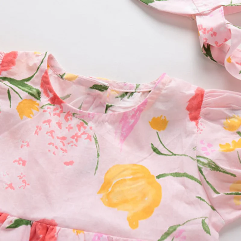 New Infant Newborn Baby Girls Clothes Flower Printed Short Sleeve Bodysuit Sunsuit Jumpsuit Hat Toddler Summer Casual Clothes
New Infant Newborn Baby Girls Clothes Flower Printed Short Sleeve Bodysuit Sunsuit Jumpsuit Hat Toddler Summer Casual Clothes