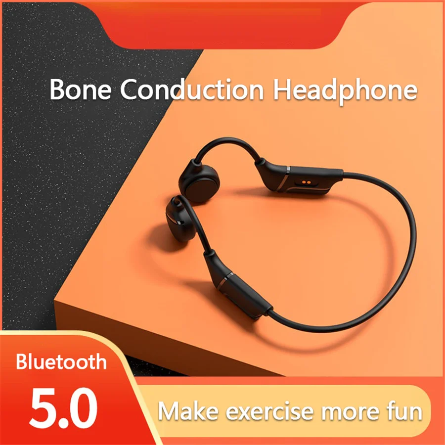 Беспроводные наушники V12 с костной проводимостью, Bluetooth V5.0, спортивные водонепроницаемые Влагозащищенные наушники с защитой от пота, настоя... 
Беспроводные наушники V12 с костной проводимостью, Bluetooth V5.0, спортивные водонепроницаемые Влагозащищенные наушники с защитой от пота, настоя...