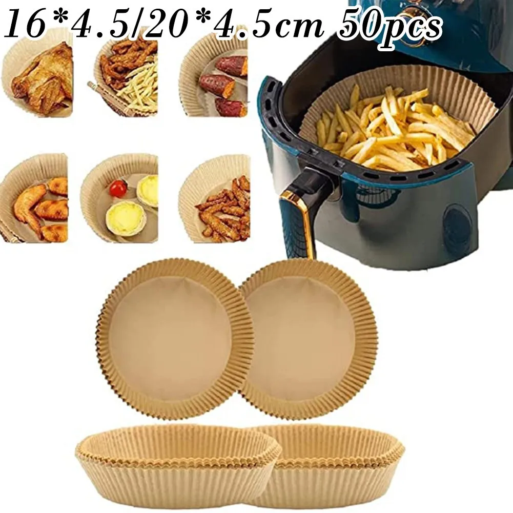 50/100PCS Air Fryer Disposable Paper Liner Non-stick Water-proof Steamer Pads Mat Steamer Round Paper Kitchen Baking Tools
50/100PCS Air Fryer Disposable Paper Liner Non-stick Water-proof Steamer Pads Mat Steamer Round Paper Kitchen Baking Tools