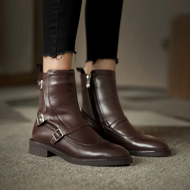 riding motorcycle punk oxford england style women ankle boots shoes winter plush fur warm high quality leather women boots
riding motorcycle punk oxford england style women ankle boots shoes winter plush fur warm high quality leather women boots