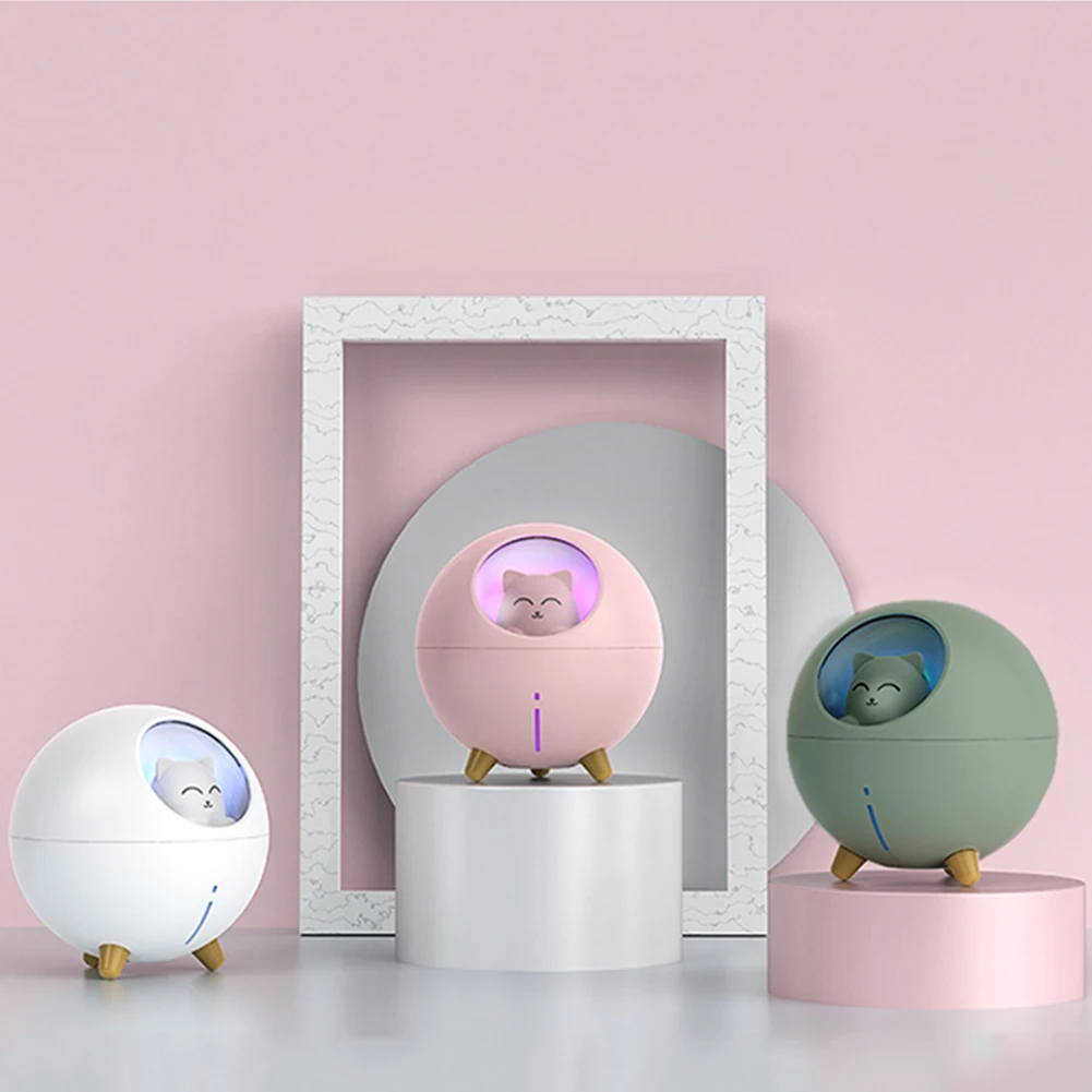 Household Aromatherapy Spray Desktop Air Humidifier Cute Pet Planet Cat LED Night Light Ultrasonic Aroma Essential Oil Diffuser
Household Aromatherapy Spray Desktop Air Humidifier Cute Pet Planet Cat LED Night Light Ultrasonic Aroma Essential Oil Diffuser