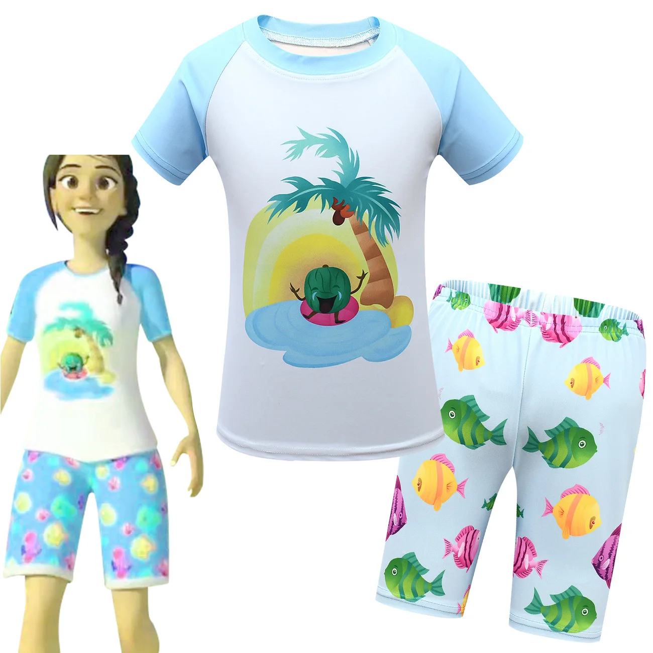 Cute Cartoon CocoMelon Clothes Kids Homewear Toddler Boys Outfits Clothes Pijamas Baby Girls Nightwear Cotton Children Beachwear
Cute Cartoon CocoMelon Clothes Kids Homewear Toddler Boys Outfits Clothes Pijamas Baby Girls Nightwear Cotton Children Beachwear