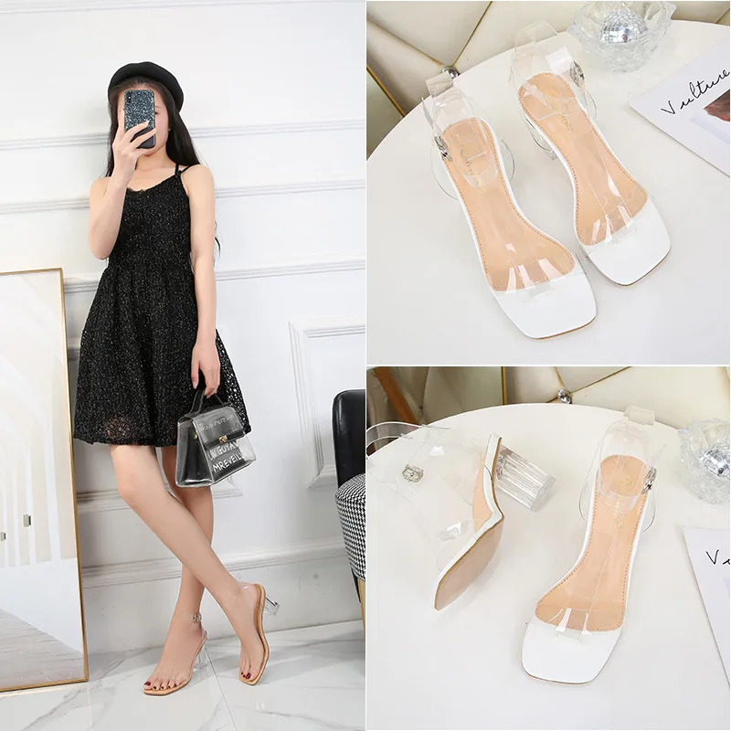 Summer 2021 large size cross-border crystal heel sandals women new summer high heel fashion fairy shoes
Summer 2021 large size cross-border crystal heel sandals women new summer high heel fashion fairy shoes