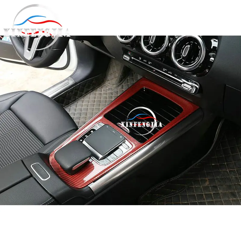 For Mercedes-Benz B GLB Class 2020 Carbon fiber red Car Gear Shift Panel Cover Shift lever Panel trim cover Cup Holder panel
For Mercedes-Benz B GLB Class 2020 Carbon fiber red Car Gear Shift Panel Cover Shift lever Panel trim cover Cup Holder panel