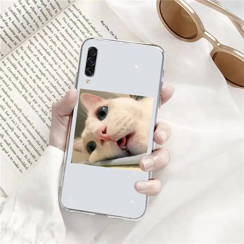 Cute animal cat art design Phone Case Transparent for Samsung A71 S9 10 20 HUAWEI p30 40 honor 10i 8x xiaomi note 8 Pro 10t 11
Cute animal cat art design Phone Case Transparent for Samsung A71 S9 10 20 HUAWEI p30 40 honor 10i 8x xiaomi note 8 Pro 10t 11