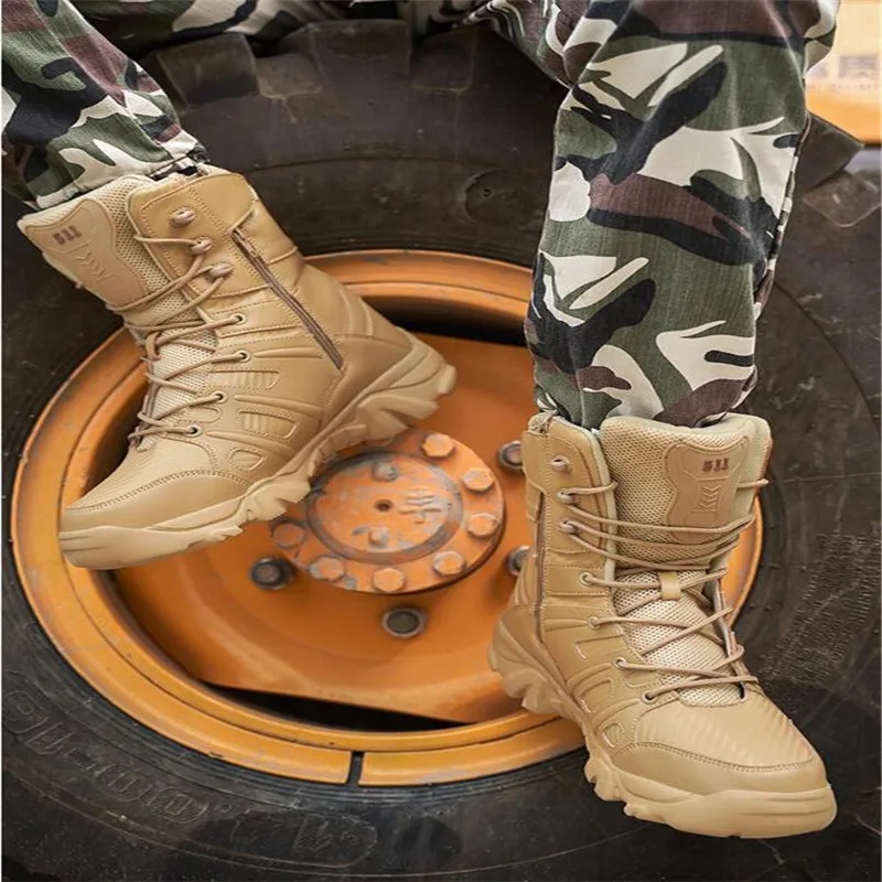 Tactical Shoes Men Outdoor Hiking Boots Men Antiskid Tactical Boots Outdoor Mountain Climbing Sports Shoes for Outdoor Trekking
Tactical Shoes Men Outdoor Hiking Boots Men Antiskid Tactical Boots Outdoor Mountain Climbing Sports Shoes for Outdoor Trekking