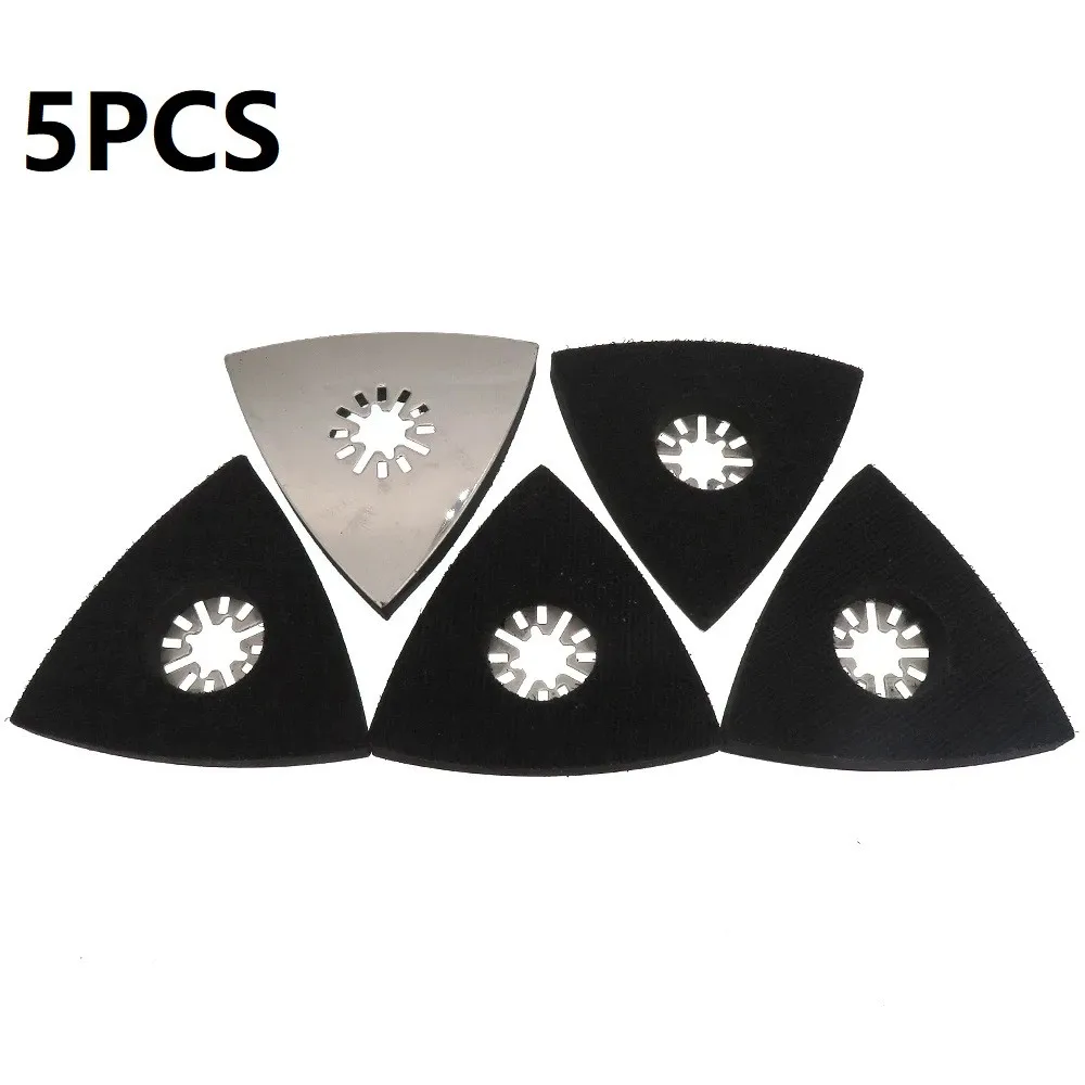 5pcs Triangular Oscillating Tool Sanding Pad Quick Release Oscillating Tool For Bosch Craftsman Multi Tool
5pcs Triangular Oscillating Tool Sanding Pad Quick Release Oscillating Tool For Bosch Craftsman Multi Tool