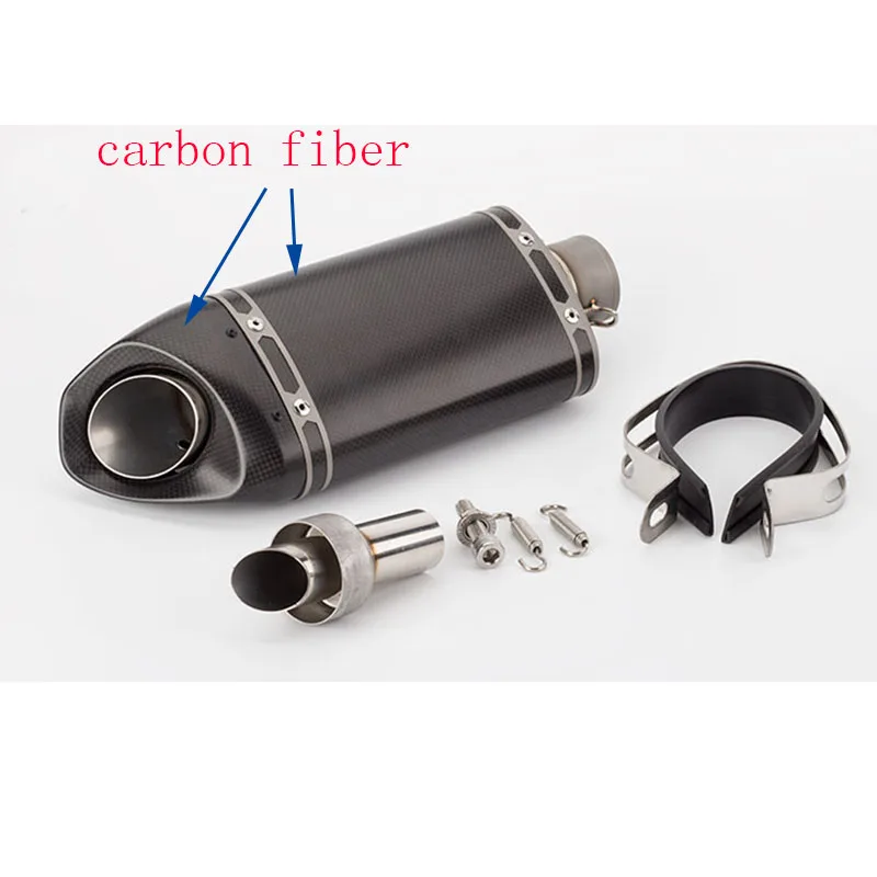 Motorcycle modified exhaust pipe muffler full carbon fiber for CBR300 R15 V3 RC390 R3 MT07
Motorcycle modified exhaust pipe muffler full carbon fiber for CBR300 R15 V3 RC390 R3 MT07