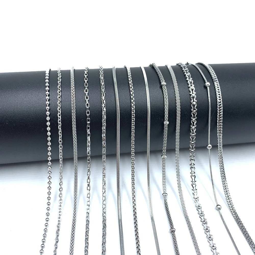 304 Stainless Steel Chains Necklaces Link Chains Never Rub Off Jewelry Fingdings Pendant Necklace Women Jewelry Girl Gifts
304 Stainless Steel Chains Necklaces Link Chains Never Rub Off Jewelry Fingdings Pendant Necklace Women Jewelry Girl Gifts