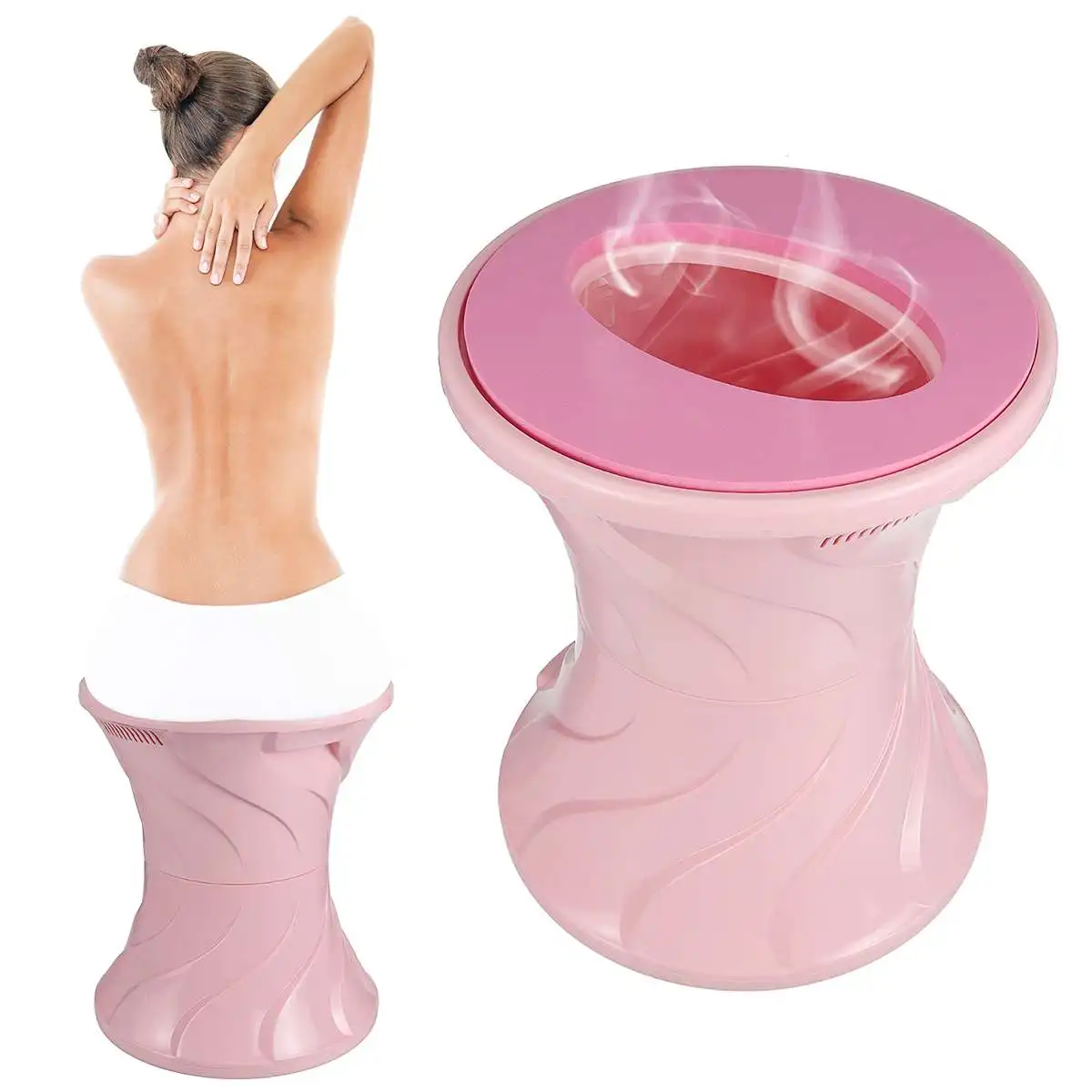 Herbal Steam Spa Seat Bath Steamer Massager For Women Health Care Reproductive Womb Warm Seat Constant Temperature Timing
Herbal Steam Spa Seat Bath Steamer Massager For Women Health Care Reproductive Womb Warm Seat Constant Temperature Timing