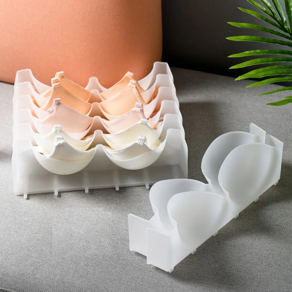 6pcs Bra Storage Box Bra Box Closet Underwear Organizer Drawer Divider Plastic Bras Underwear 66CY
6pcs Bra Storage Box Bra Box Closet Underwear Organizer Drawer Divider Plastic Bras Underwear 66CY
