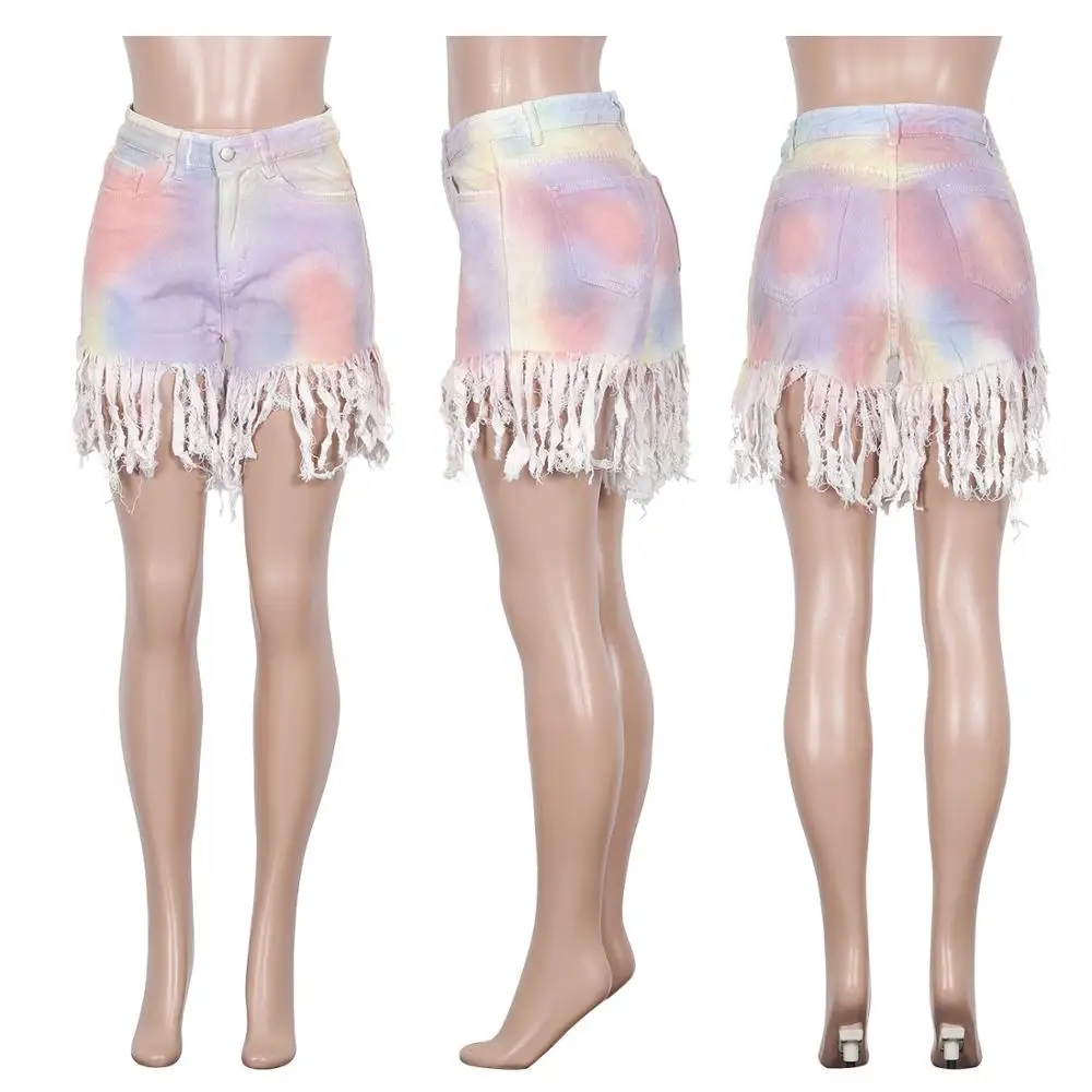 Women Tie Dye Print Tassel Mid Waist Sexy Ripped Jeans Shorts Fashion Summer Short Denim Trousers Pants Plus Size S-2XL
Women Tie Dye Print Tassel Mid Waist Sexy Ripped Jeans Shorts Fashion Summer Short Denim Trousers Pants Plus Size S-2XL