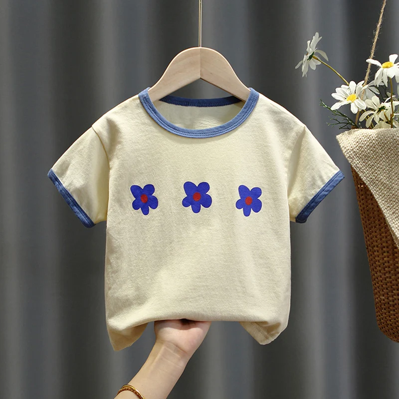 Kids Girls baby summer clothes outfits pullover cotton T-shirt tops for children girl cloth tee 1-6T baby birthday tops T shirts
Kids Girls baby summer clothes outfits pullover cotton T-shirt tops for children girl cloth tee 1-6T baby birthday tops T shirts