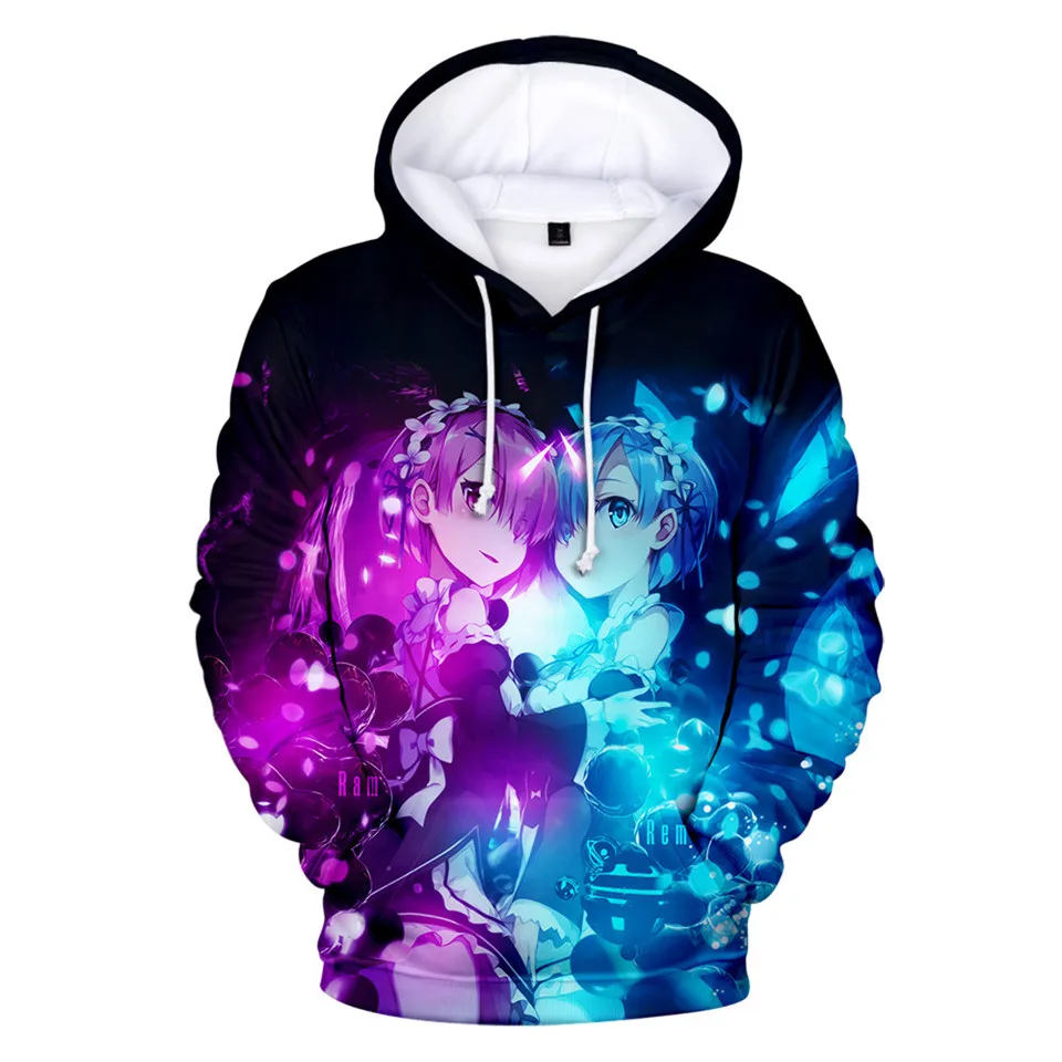 Fashion men's design re-zero-based life in another world 3D sweatshirt boy girl cute hoodie autumn anime print pullover top
Fashion men's design re-zero-based life in another world 3D sweatshirt boy girl cute hoodie autumn anime print pullover top