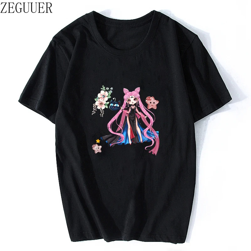 2021 anime Sailor moon T Shirt Women Kawaii Cartoon T-shirt casual Unisex Harajuku Funny Summer Top Female/male
2021 anime Sailor moon T Shirt Women Kawaii Cartoon T-shirt casual Unisex Harajuku Funny Summer Top Female/male