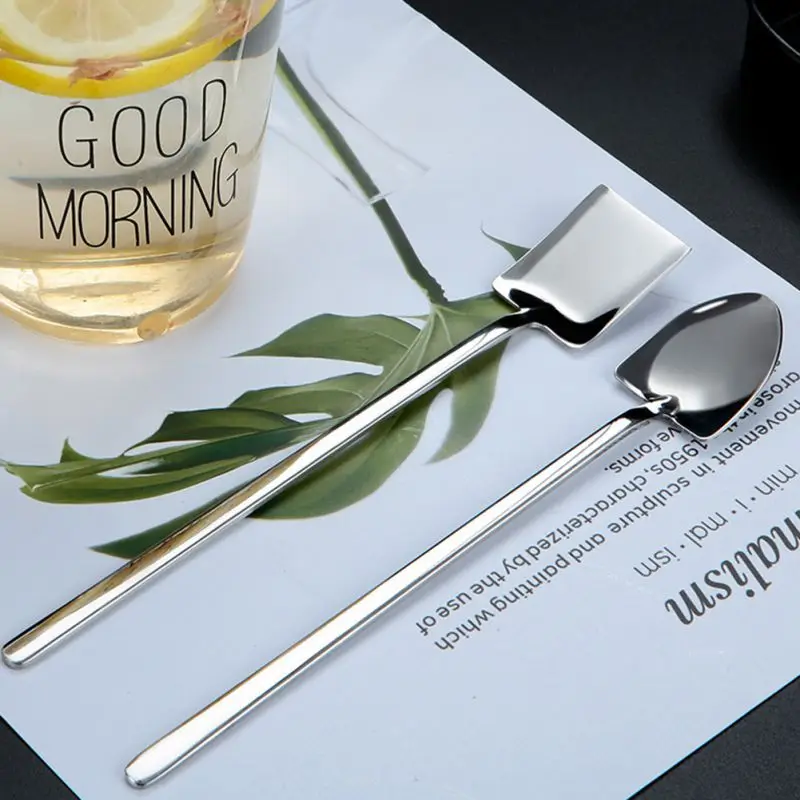 Stainless Steel Mixing Spoon Tea Coffee Dessert Drink Long Handle Mixing Spoon Kitchen Tableware Drinkware Accessories
Stainless Steel Mixing Spoon Tea Coffee Dessert Drink Long Handle Mixing Spoon Kitchen Tableware Drinkware Accessories
