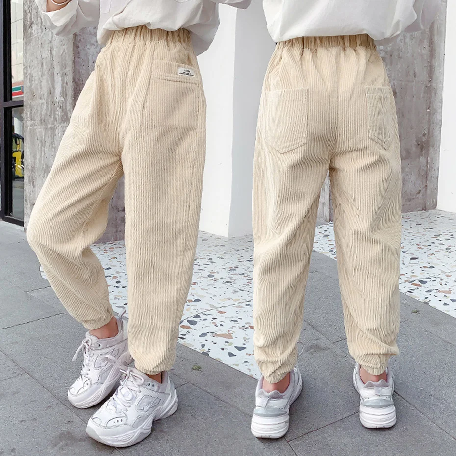 Girl Pants Letter Corduroy Trousers Girl Soft Cotton Child Pants Autumn Winter Kid Clothes 6 8 10 12 14
Girl Pants Letter Corduroy Trousers Girl Soft Cotton Child Pants Autumn Winter Kid Clothes 6 8 10 12 14