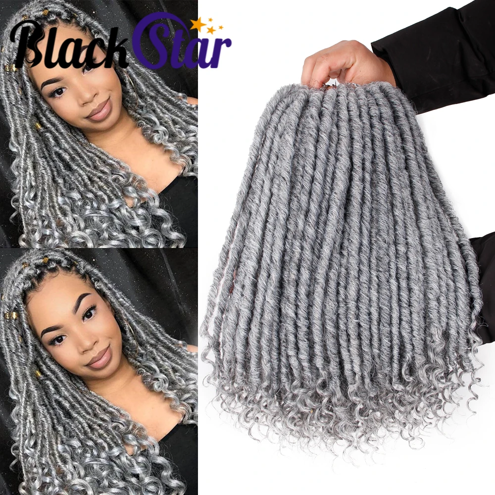 Black Btar 20 Inch Goddess Locs Crochet Braiding Hair Synthetic Faux Locs Crochet Hair with Curly Ends Hair Extensions for Girl
Black Btar 20 Inch Goddess Locs Crochet Braiding Hair Synthetic Faux Locs Crochet Hair with Curly Ends Hair Extensions for Girl