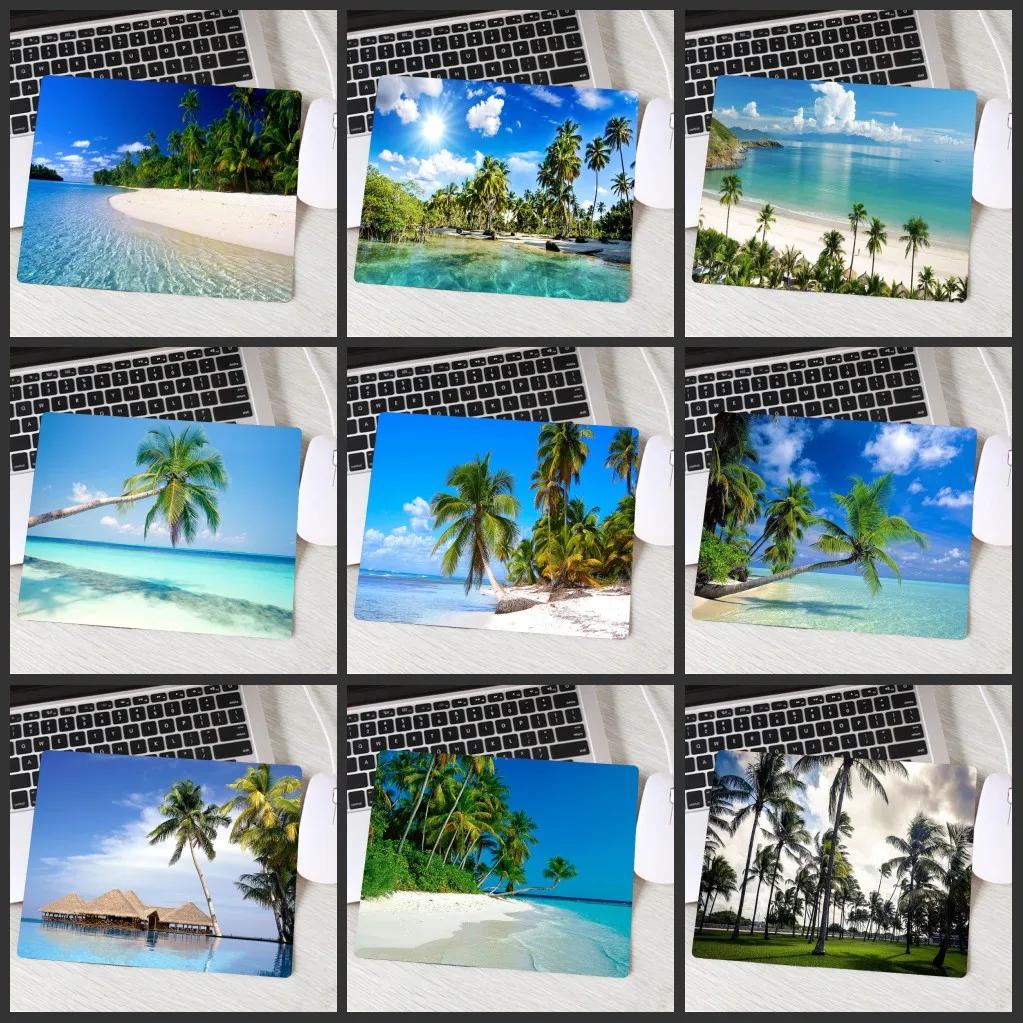 XGZ Beautiful Sun Beach Coconut Trees Landscape Popular Natural Rubber Washable Large Table Mat Notebook Computer Game Mouse Pad
XGZ Beautiful Sun Beach Coconut Trees Landscape Popular Natural Rubber Washable Large Table Mat Notebook Computer Game Mouse Pad