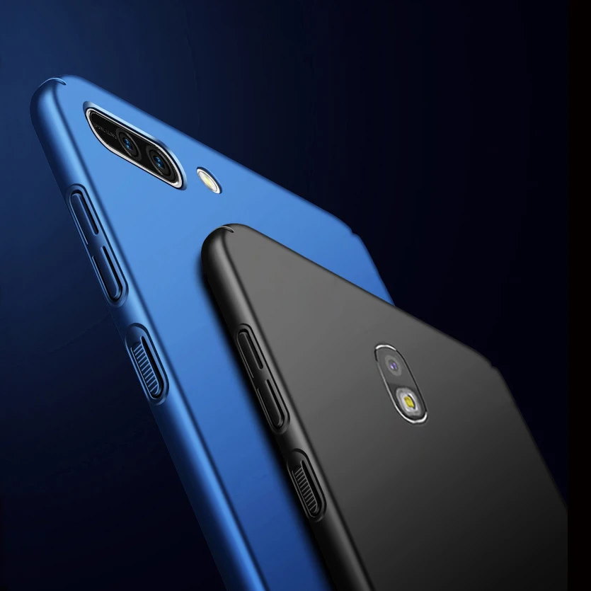 Простой чехол для samsung Galaxy J4 J6 J3 2018 гладкий жесткий J8 J7 телефона | Мобильные