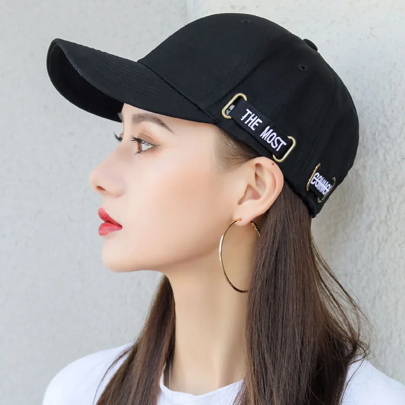 Unisex Men's baseball Cap Women Black Letter Embroidery Korean Style Summer Snapback Hip Hop Hat gorros hombre casquette femme
Unisex Men's baseball Cap Women Black Letter Embroidery Korean Style Summer Snapback Hip Hop Hat gorros hombre casquette femme