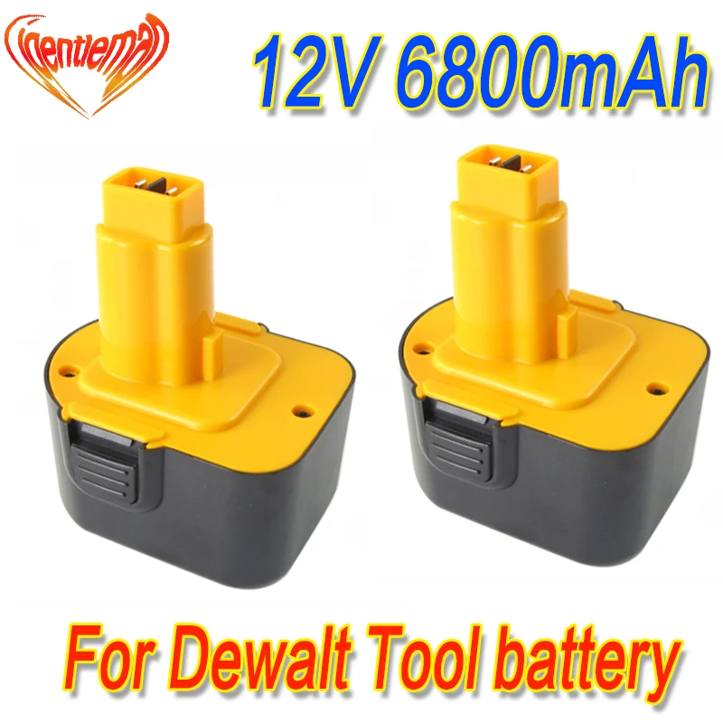 Аккумулятор для инструментов Dewalt DE9074 12 В 6800 мАч DC9071 DE9037 DE9071 DE9075 DW9071 DW9072 DW9074 DC727 DC756