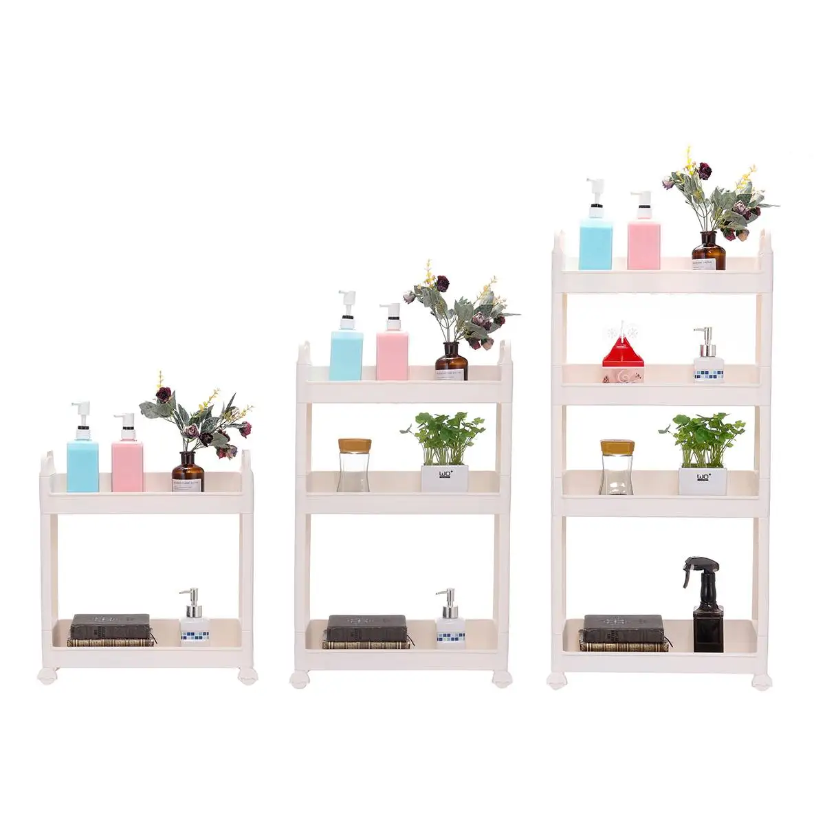 2/3/4 Layer 45cm Gap Kitchen Storage Rack Slim Slide Tower Movable Assemble Plastic Bathroom Shelf Wheels Space Saving Organizer
2/3/4 Layer 45cm Gap Kitchen Storage Rack Slim Slide Tower Movable Assemble Plastic Bathroom Shelf Wheels Space Saving Organizer