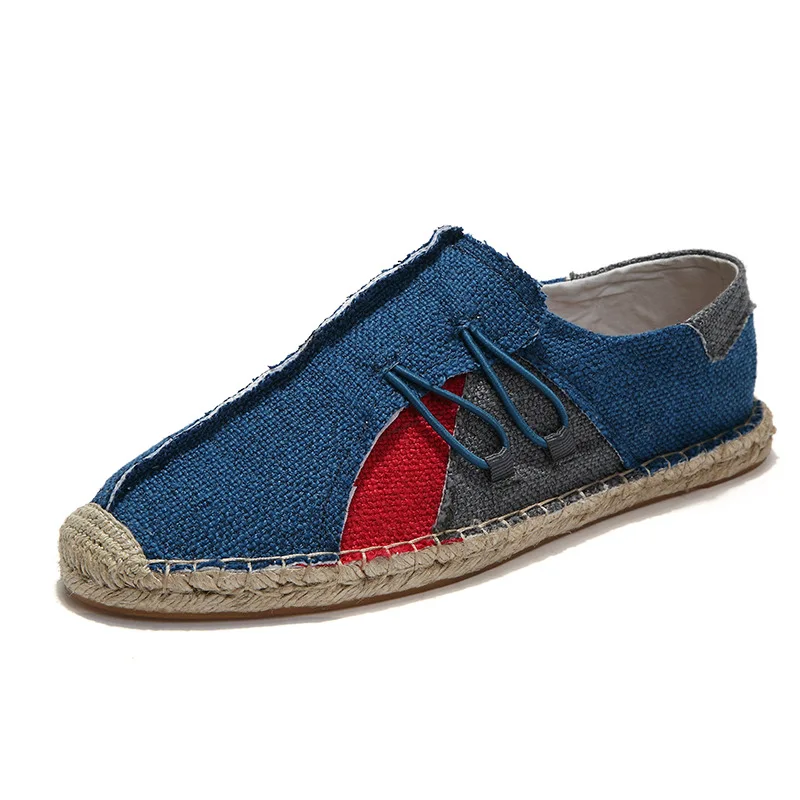2021 New Hand Woven Linen Mens Casual Espadrilles Shoes Man Breathable Canvas Flat Shoes Male Fashion Fisherman Shoes Loafers 45
2021 New Hand Woven Linen Mens Casual Espadrilles Shoes Man Breathable Canvas Flat Shoes Male Fashion Fisherman Shoes Loafers 45