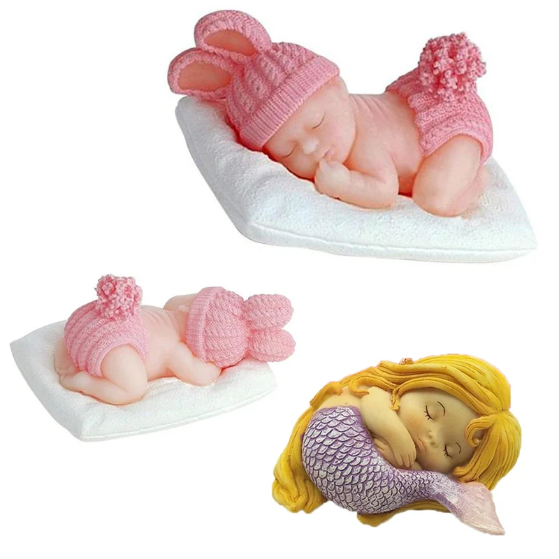 3D Baby cake Mold Silicone Cake Decorating Tool DIY Sleeping Baby Shower Making Candy Mould Sugar Chocolate Mold Silicone Mold
3D Baby cake Mold Silicone Cake Decorating Tool DIY Sleeping Baby Shower Making Candy Mould Sugar Chocolate Mold Silicone Mold