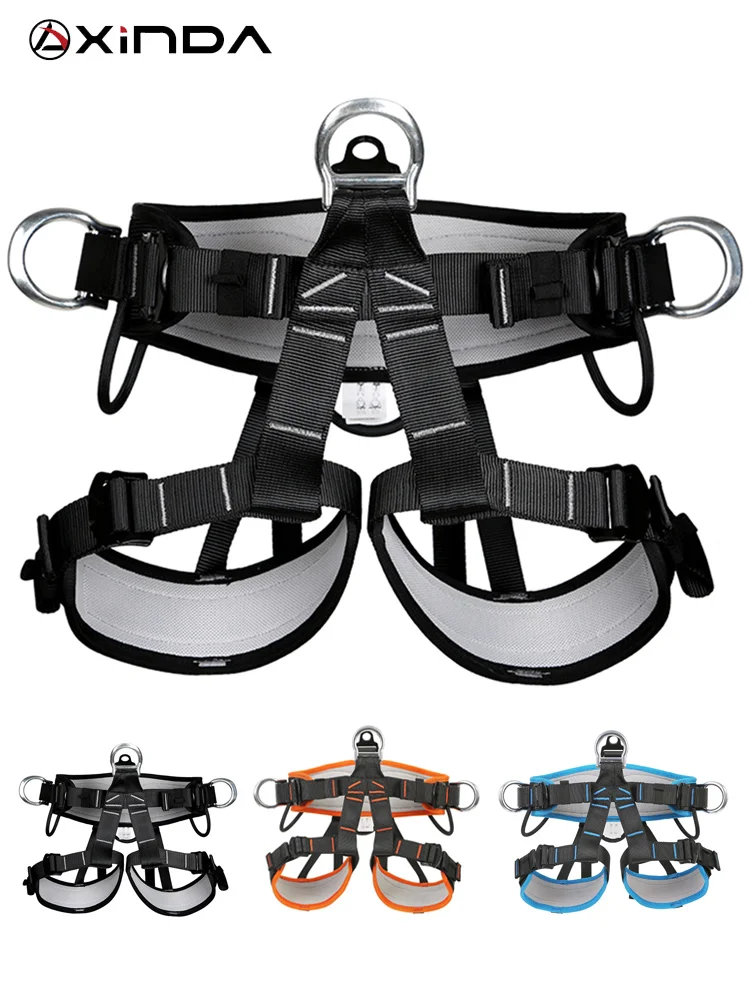 XINDA Camping Outdoor Hiking Rock Climbing Half Body Waist Support Safety Belt Climbing tree Harness Aerial sports Equipment
XINDA Camping Outdoor Hiking Rock Climbing Half Body Waist Support Safety Belt Climbing tree Harness Aerial sports Equipment