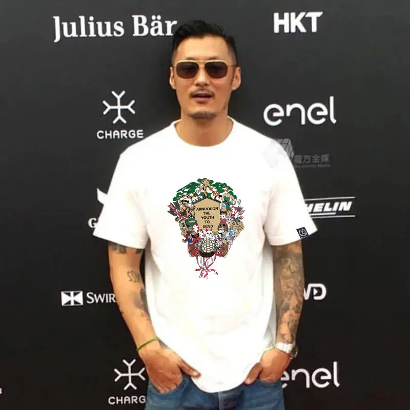 2021 summer men's street short sleeve trendy t-shirt men's round neck cotton trend loose half sleeve men's wear
2021 summer men's street short sleeve trendy t-shirt men's round neck cotton trend loose half sleeve men's wear