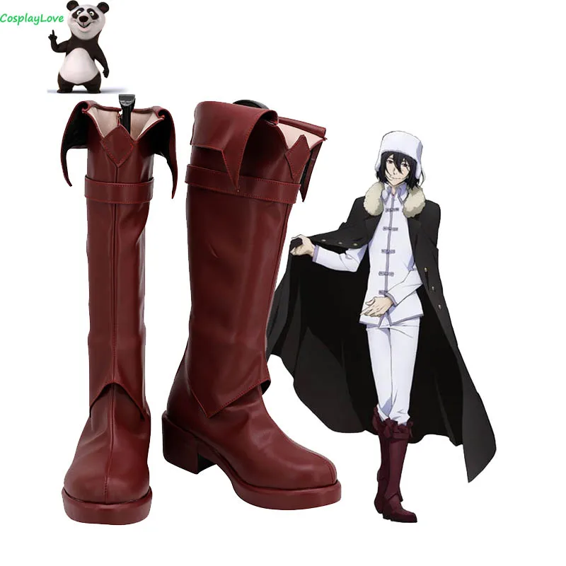 Bungou Stray Dogs Fyodor Dostoyevsky Brown Shoes Cosplay Long Boots Leather Custom Made For Party Christmas Halloween
Bungou Stray Dogs Fyodor Dostoyevsky Brown Shoes Cosplay Long Boots Leather Custom Made For Party Christmas Halloween
