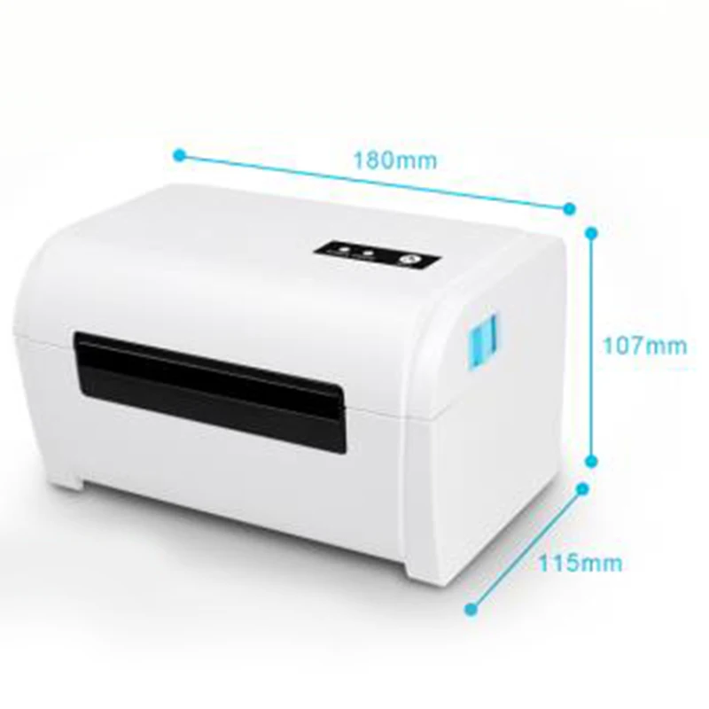 Thermal Barcode Printer Bluetooth Label Printer Support Windows + Android + IOS System
Thermal Barcode Printer Bluetooth Label Printer Support Windows + Android + IOS System