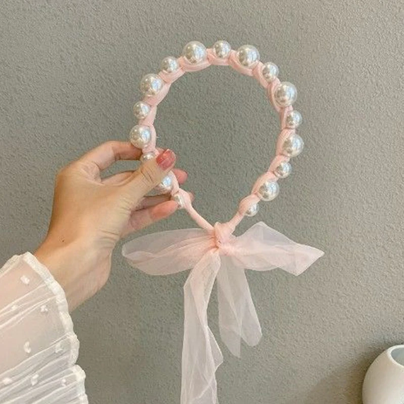 High Quality Retro Palace Style Lace Pearl Tie Bow Hair Band Streamer Headband Fairy Hairband Hairpin Headwear Hair Accessories
High Quality Retro Palace Style Lace Pearl Tie Bow Hair Band Streamer Headband Fairy Hairband Hairpin Headwear Hair Accessories