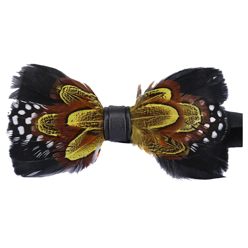 Bow Tie Polyester Natural Blue Black Feather Men's Suit Banquet Night Club Marriage Groom's Classic Bowtie Unisex Novelty Gifts
Bow Tie Polyester Natural Blue Black Feather Men's Suit Banquet Night Club Marriage Groom's Classic Bowtie Unisex Novelty Gifts