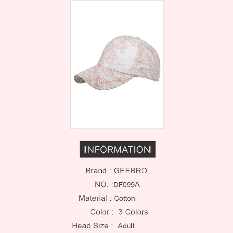New Men Women Cotton Baseball Caps adjustable Printed Hat Shade Sports Hat Outdoor Stretch Baseball Cap Flowers Trees Unisex
New Men Women Cotton Baseball Caps adjustable Printed Hat Shade Sports Hat Outdoor Stretch Baseball Cap Flowers Trees Unisex