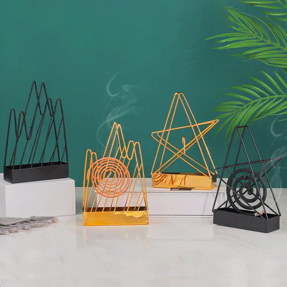 Nordic Style Mosquito Coil Holder Multi-shape Easy to Clean Iron Mosquito Repellent Holder Incenses Rack Plate for Outdoor
Nordic Style Mosquito Coil Holder Multi-shape Easy to Clean Iron Mosquito Repellent Holder Incenses Rack Plate for Outdoor